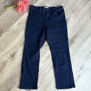 Coldwater Creek Black Straight leg Jeans Size 8P